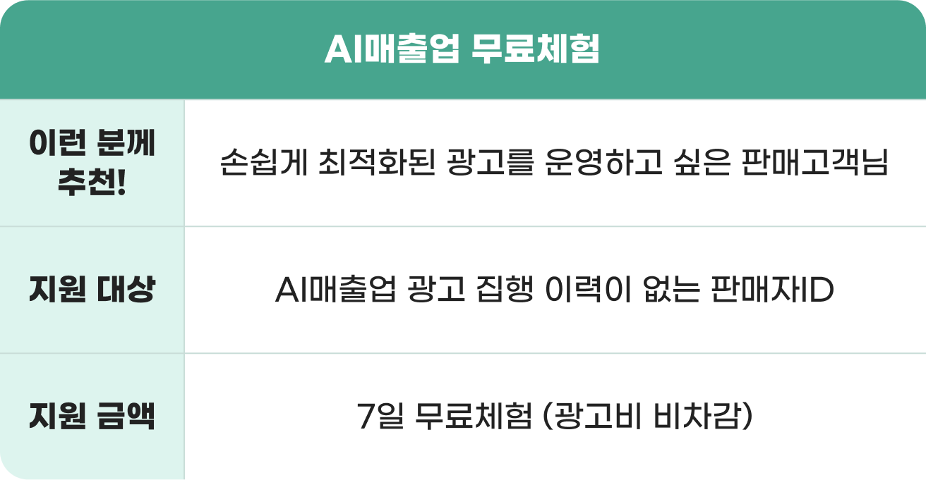 AI매출업 무료체험
